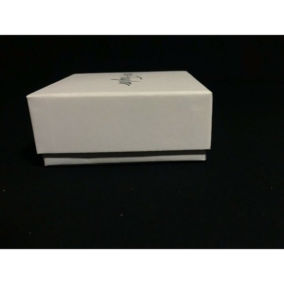 Lord & Taylor Empty Gift Box Cardboard White 3.5" x 3.5" x 1.5" - Picture 8 of 12